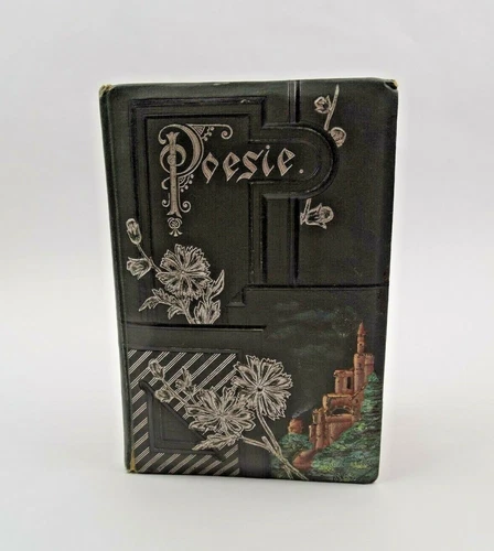 Antikes Jugendstil Album Poesiealbum Freundschaftsalbum  Aachen 1894-1909  - Bild 12 von 12