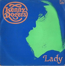 45 RPM Record Kenny Rogers - Lady / Sweet Music Man
