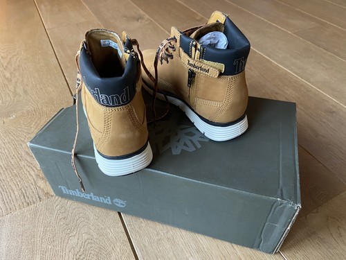 Timberland Killington 6 Inch Yellow Nubuck Leather Boots UK1.5 & UK2.5 - A296X - Picture 4 of 7