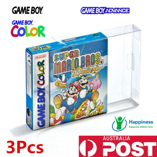 3Pcs Game Cartridge Cover Protector Case Nintendo Game Boy GBA Display Boxed - Picture 1 of 7