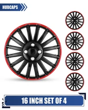 16" Hub Caps Wheel Cover Replacement R16 Universal Wheel Rim Cover ABS Set of 4