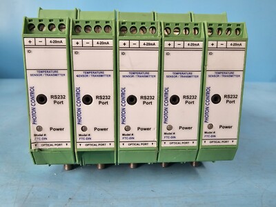 PHOTON CONTROL FTC-DIN-SSMA-2512-LUM2 , LAM 666-045257-003 , FGA-0172F OPTIC SEN