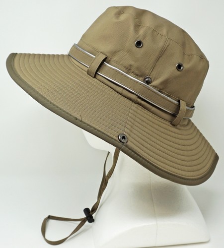 Summer Outdoor Boonie Bush Hat Fishing Hunting Camping Cap Adult OSFM New - Picture 3 of 9