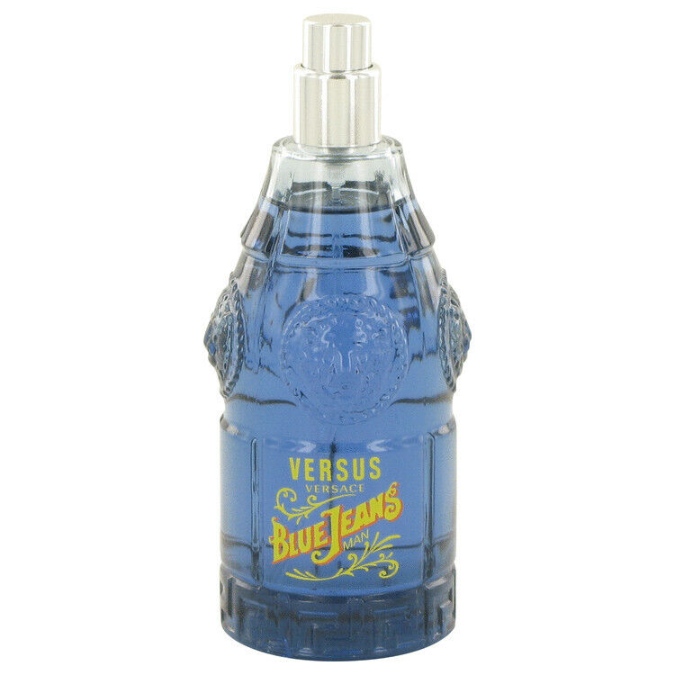 Blue Jeans Eau De Toilette Spray (Tester New Packaging) By Versace Blue Jeans Eau De Toilette Spray (Tester New Packaging) By Versace