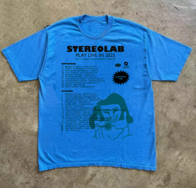 New Stereolab Tour 2025 Gift For Fan S to 5XL T-shirt QT638 | eBay