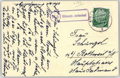 50735939 - 7950 Jordanbad Landpoststempel, Kneipp-Sanatorium