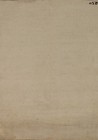 Elegant Handcrafted Gabbeh Solid Beige Wool Rug - Limited Edition" 4x6 ft
