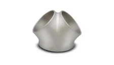 Vibrant Performance 11743 Cast 2-in-1 Y Collector; 3" Inlet; 2.5" x 2.5" Outl