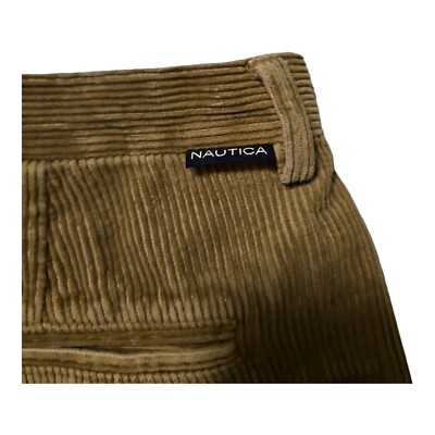 Vintage Nautica Rigger Corduroy Pants Men's Size 36 Classic Fit