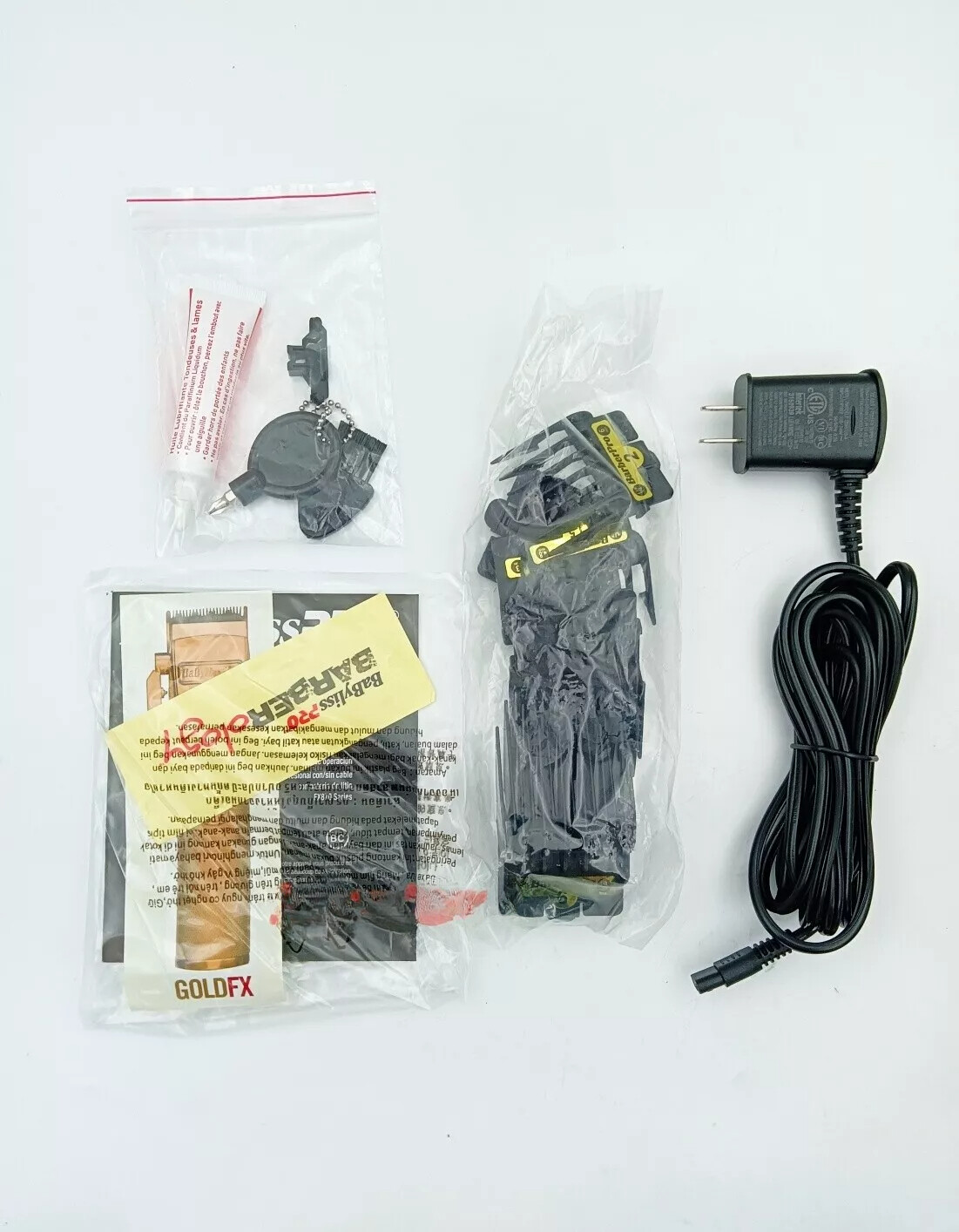 NEW Babyliss Pro Gold FX870G METALFX Metal Lithium Clipper Cord/Cordless