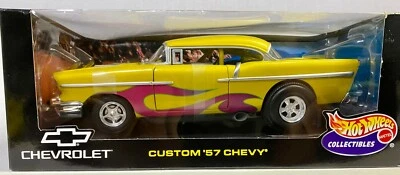 CHEVROLET CUSTOM 1957 BY HOTWHEELS 1999 RELEASE 1:18 SCALE FREE SHIPPING NIB - Image 1 of 4