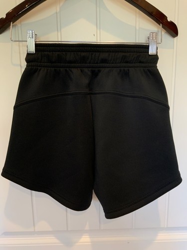 NIKE Womens Size 2XS Black Drawstring Waist Pockets Logo Training Shorts NEW - Picture 3 of 5
