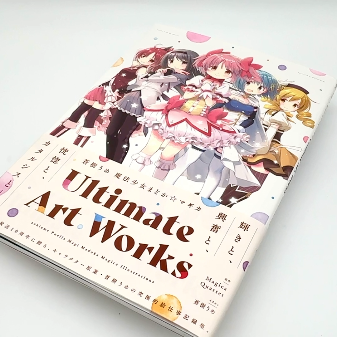 Puella Magi Madoka Magica Ultimate Art Works Book Ume Aoki Anime