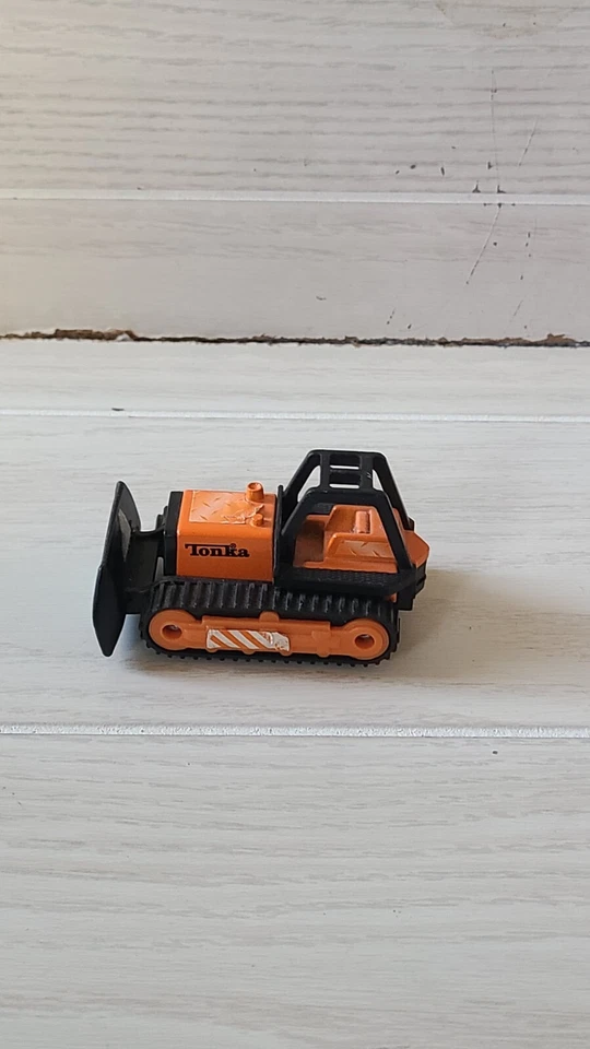 Bulldozer Hasbro Tonka McDonald 2003 naranja - suelto Foto 4 de 4
