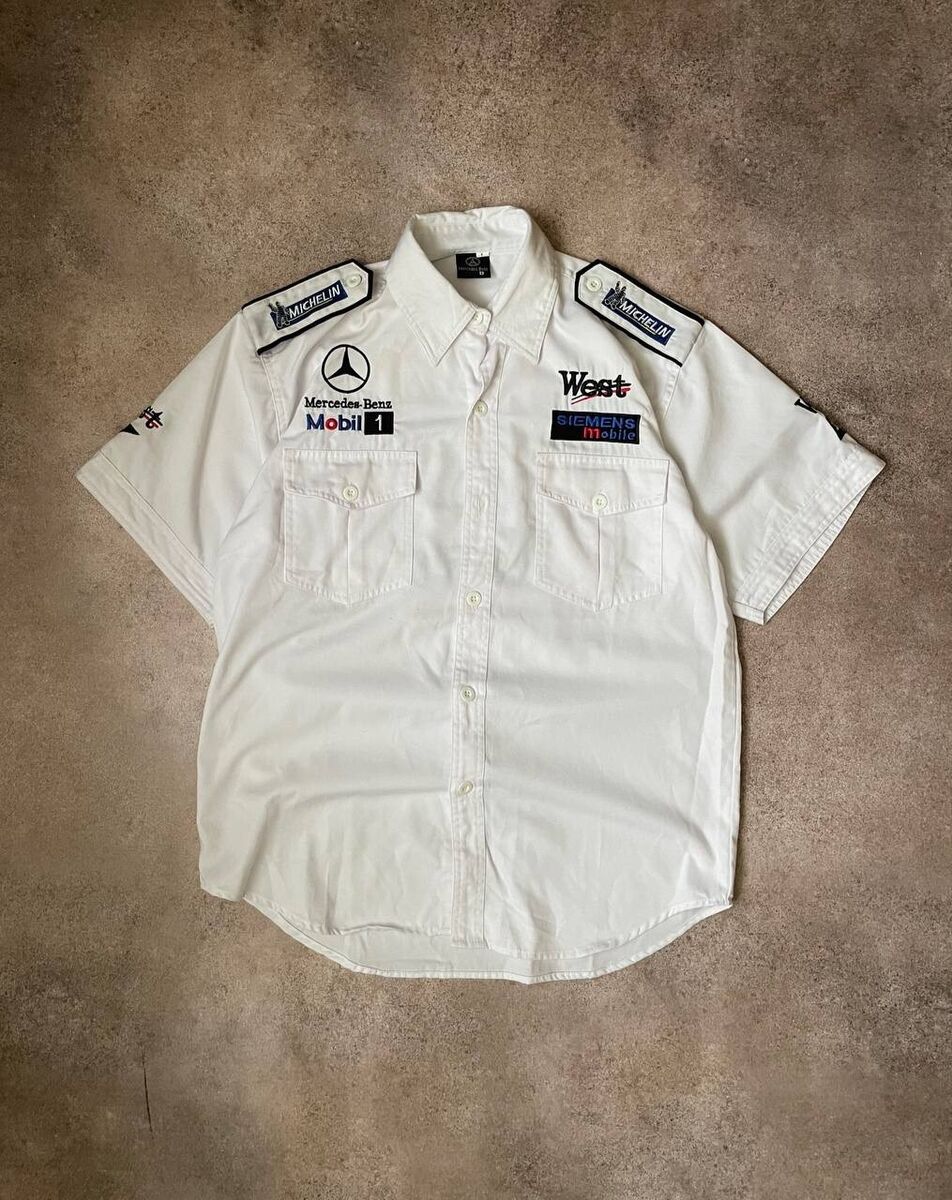 Vintage Mercedes Benz West Racing Team McLaren Formula One Vintage Mercedes Benz West Racing Team McLaren Formula One