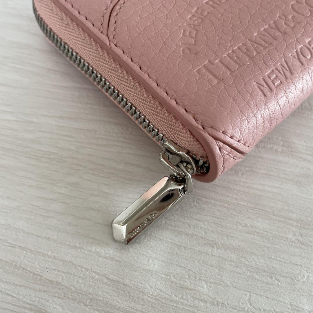 Tiffany & Co. Wallet Small Zip Return To Bi-Fold Blush Pink