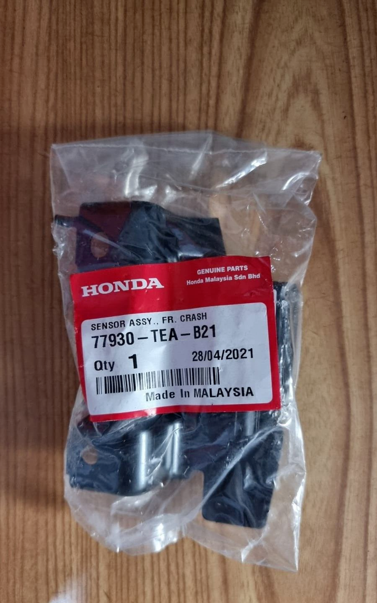 Genuine Front LEFT Crash Impact Sensor 16-20 Honda Civic 77930-TEA