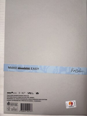 LE SSERAFIM [Easy] Kazuha Autographed Signed Compact Ver Album | eBay
