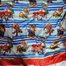 Nickelodeon Paw Patrol Twin Flat Sheet Fabric Puppy Dogs