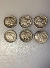 One dime Collection Lot USA 1937/1957/1939/1970/1966
