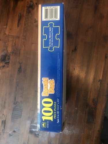 Sealed Disney's Donald Duck Vintage 4649-43 100 Puzzle Jigsaw Surf Board 1986 - Picture 6 of 6