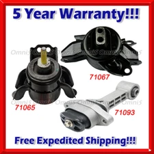 N264 Fits 2014-2019 Kia Soul 1.6L 2.0L AUTO Motor & Transmission Mount Set 3pc