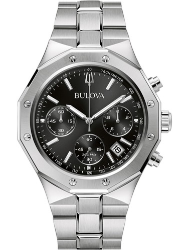 Bulova 96B410 Misc Classico Cronografo Orologio Uomo 44mm 10ATM - Foto 1 di 2