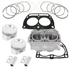 Cylinder And Piston Ring Kit Gasket For Polaris Ranger XP 700 4X4 2005 2006-2008