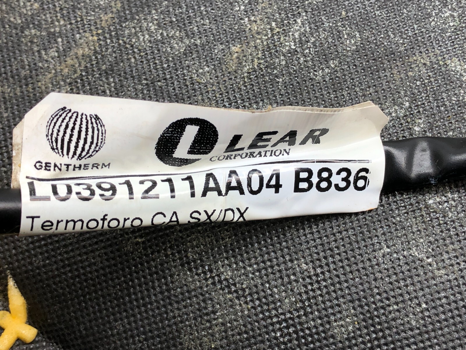 2014-2019 MASERATI GHIBLI S Q4 RIGHT PASSENGER FRONT SEAT LOWER CUSHION OEM.