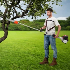 42CC 4 Stroke Pole Saw Powerful Gas Pole Chainsaw Telescopic Tree Pole Pruner