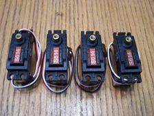 4 Spektrum S614 Metal Gear Steering Servos 201oz Axial Capra SMT10 Grave Digger