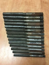 Machinist Tools Reamers Lot of 14 Keystone R&T Reamer Tool Company 19/32" to 1"