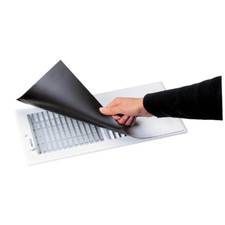 MAGNETIC AIR VENT COVER Set of 3 White For Wall Ceiling Floor Metal Ducts