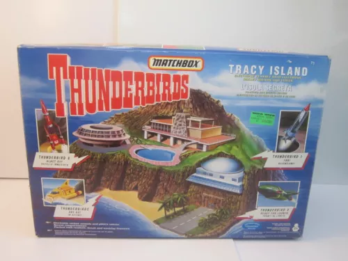 VTG 1992 Matchbox Thunderbirds Tracy Island Electronic Playset Complete M.I.B