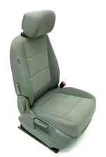 VW Sharan 7N Seat Alhambra Beifahrersitz Sitz V.R manuell grau gestreift SHZ