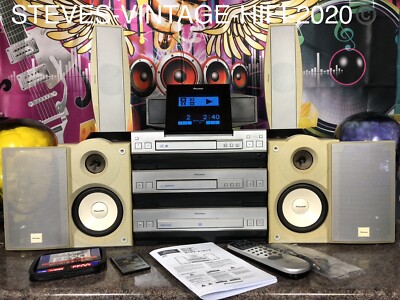 PIONEER L5 SYSTEM CD, RADIO, KASSETTE, SURROUND SOUND ULTRA RARE SERVICED L@@K.!