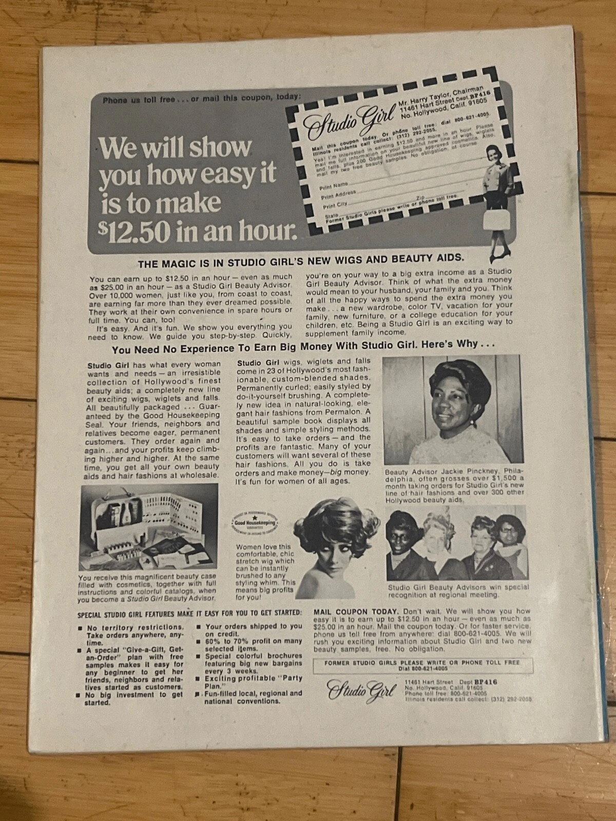 Rare! Bronze Thrills Negro) Magazine Jan 1972 - 画像3/3