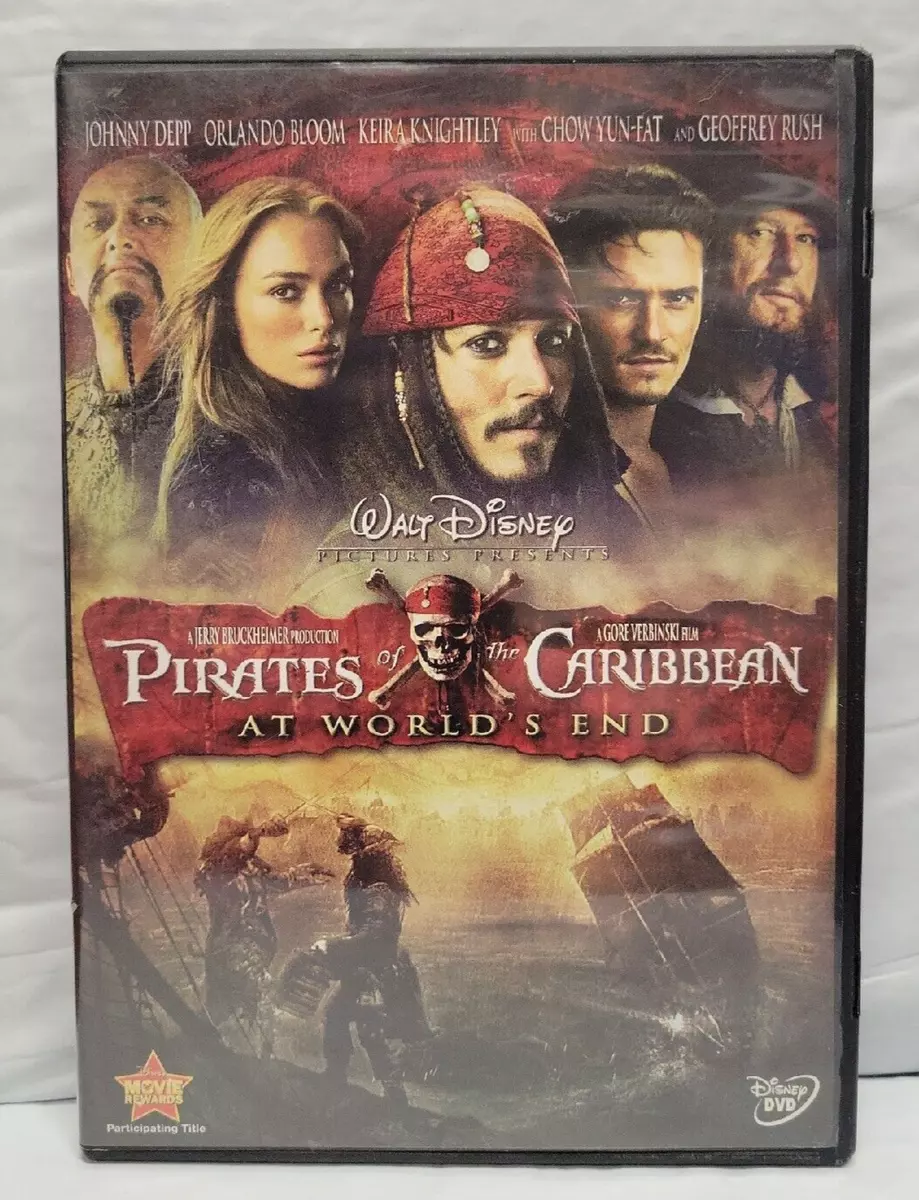 Pirates of the Caribbean: At World's End (DVD, 2007) - Like New  786936292992