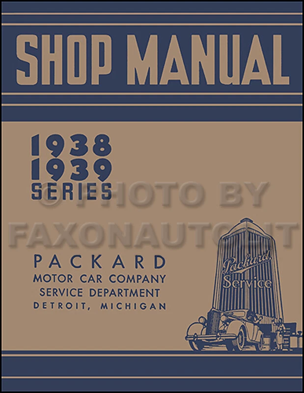 1941 Packard 110 e 120 manual da oficina de reparos e conjunto manual do proprietário One Ten Twenty - Imagem 2 de 2