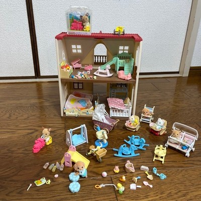 Sylvanian Families Baby House Kindergarten Amusement Park Furniture Accessories