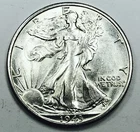 1943 S WALKING LIBERTY GEM BU+++! OUTSTANDING QUALITY SILVER! STUNNER! NR #K2836