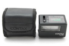     MINT w/Case Contax TLA200 Black Shoe Mount Flash For G1 G2 From JAPAN