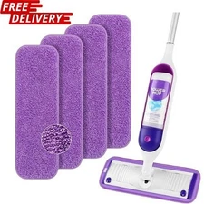 HOMEXCEL Reusable Microfiber Mop Pads for Swiffer PowerMop, Power Mop Pads Refil