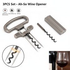 Two-Prong Cork Puller Remover Ah-So Old Wine ...