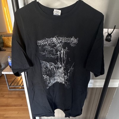 Reaper records t shirts xl black Syracuse hardcore straight edge