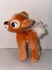 Vintage Walt Disney Productions Bambi Plush Deer Fawn Stuffed Animal Toy
