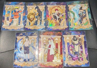Kayou Naruto English Chapter Jin Series 2 Full 7 Card MR Set 