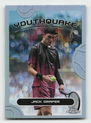 #ad 2025 Topps Chrome #YQE 5 Jack Draper Youthquake $2.50