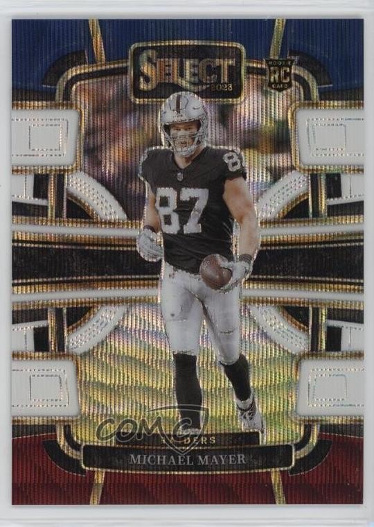 2023 Panini Select Concourse Tri-Color Prizm /259 Michael Mayer Rookie RC 03tv