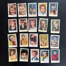Doris Day Gene Kelly Michael Landon 1962 Dutch Gum EX Set Lot (20)